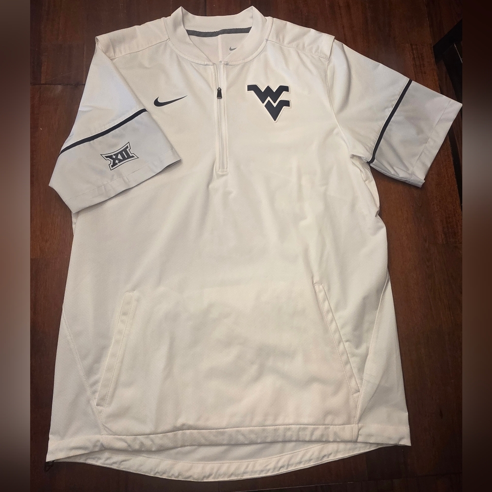 Team Issued WVU Nike Hot Jacket Pullover